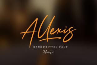 Allexis: A Script Font for Authentic Branding and Campaign Design