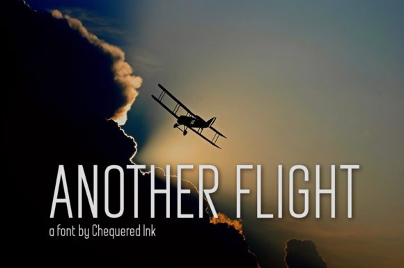 Another Flight: A Font for Bold Editorial Statements