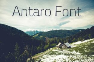 Antaro: A Handmade Font for Editorial Design and Branding