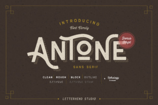 Antone Family for Modern Branding and Creative Design