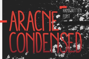 Aracne Condensed: A Script Handwritten Font for Dynamic Digital Branding