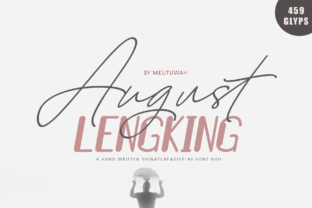 August Lengking Duo for Creative Branding and Elegant Typography
