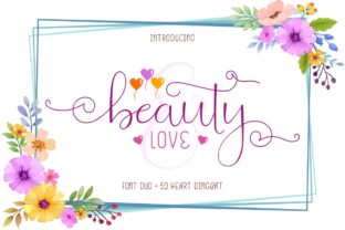 Beauty and Love Duo: A Versatile Script Font for Designers