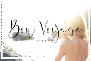 Bon Voyage: A Script Handwritten Font for Creative Branding