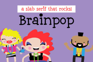 Brainpop: A Script Handwritten Font That Elevates Your Brand