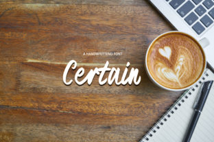 Certain Font: A Bold Script for Modern Design