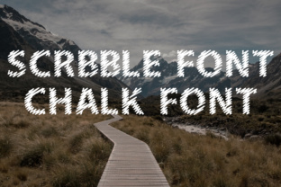 Dusker Scribble: A Decorative Font for Creative Branding