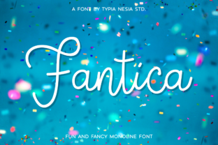 Fantica: A Script Font That Brings Handmade Designs to Life