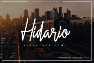 Hidario Script Font: A Luxurious Choice for Designers