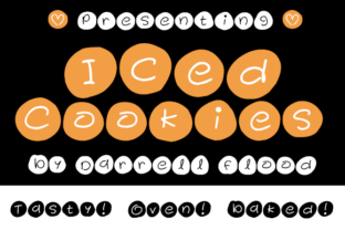 Iced Cookies: A Sweet Font for Bakers and Makers