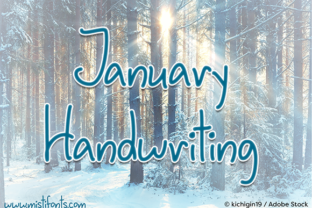 January Handwriting for Creative Web Design
