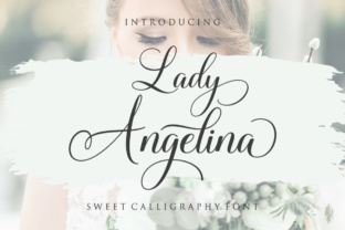 Lady Angelina Script for Elegant Branding and Creative Design