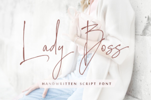 Lady Boss: A Delicate Font for Creative Crafters