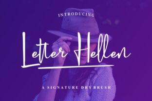 Letter Hellen: A Script Font That Elevates Brand Identity