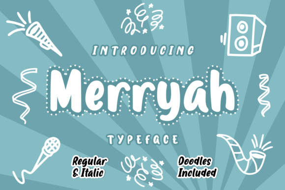 Merryah: A Script Font for Dynamic Web Design