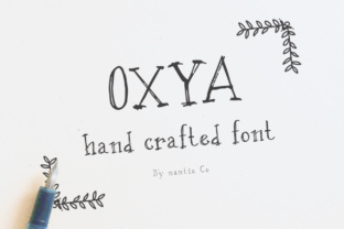 OXYA: The Script Handwritten Font That Elevates Your Brand