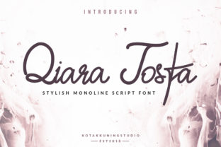 Qiara Tosfa: A Script Handwritten Font for Modern Editorial Design