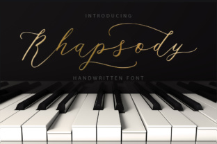 Rhapsody: The Script Font That Elevates Your Campaigns