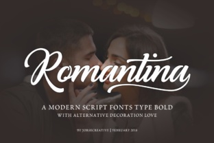 Romantina: A Modern Script Font for Elegant Branding