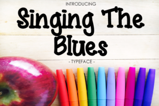 Singing the Blues Font Review