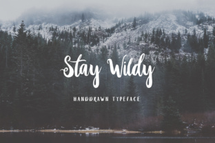 Stay Wildy: A Script Font for Editorial Elegance
