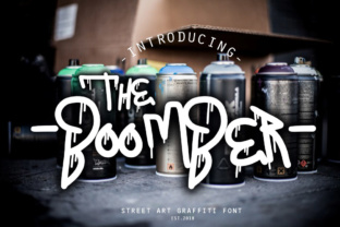 The Boomber: A Bold Blackletter Font for Editorial Expression