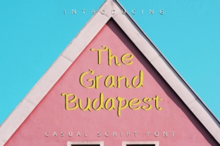 The Grand Budapest: A Decorative Font for Creative Web Design