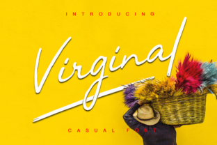 Virginal: A Script Font for Editorial Elegance