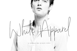 White Apparel Script: The Ultimate Font for Fashion and Editorial Design