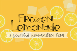 ZP Frozen Lemonade: A Script Handwritten Font for Creative Campaigns